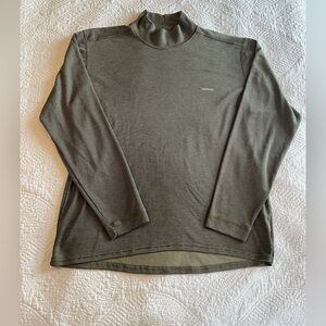 Patagonia Capilene Shirt Mens Medium Long Sleeve Base Layer Made USA M